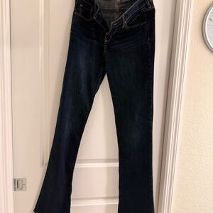 Abercrombie & Fitch Dark Blue Women's Skinny boot Jeans